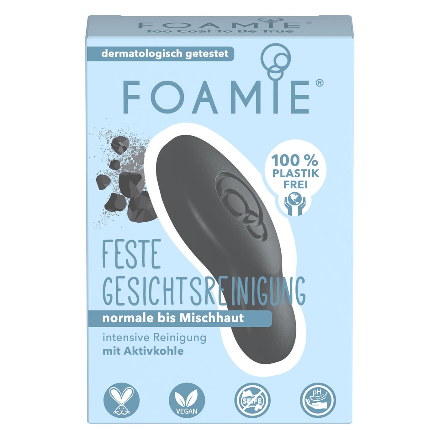 Foamie - Feste Gesichtsreinigung Too Coal To Be True