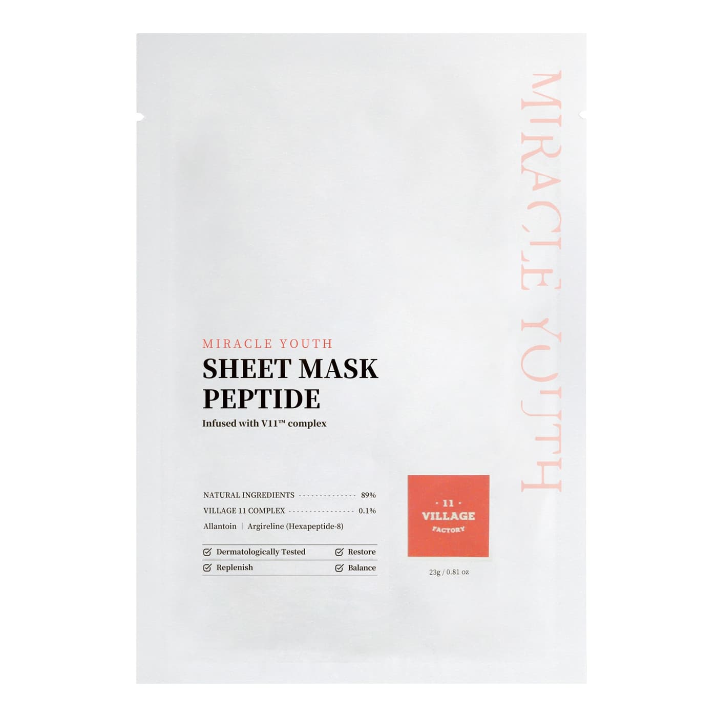 Miracle Youth - Sheet Mask Peptide