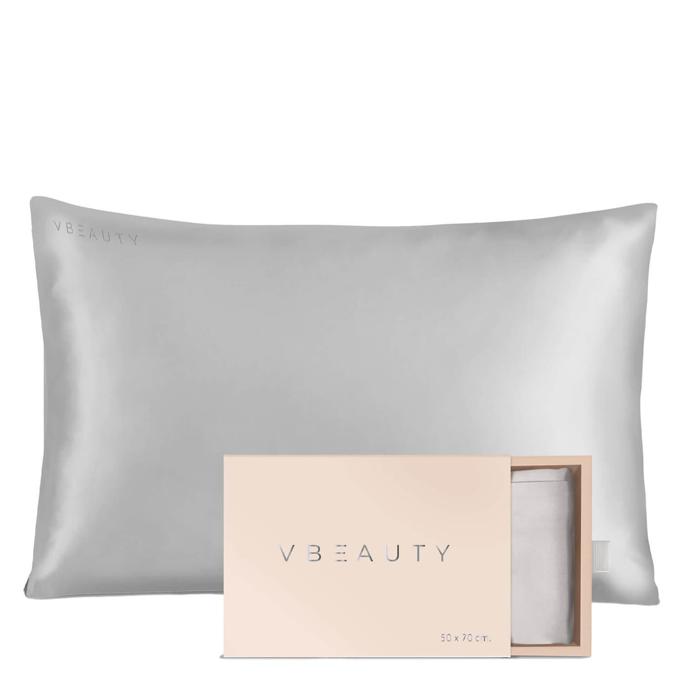 VBEAUTY Tools - Beauty Seidenkissen Silber
