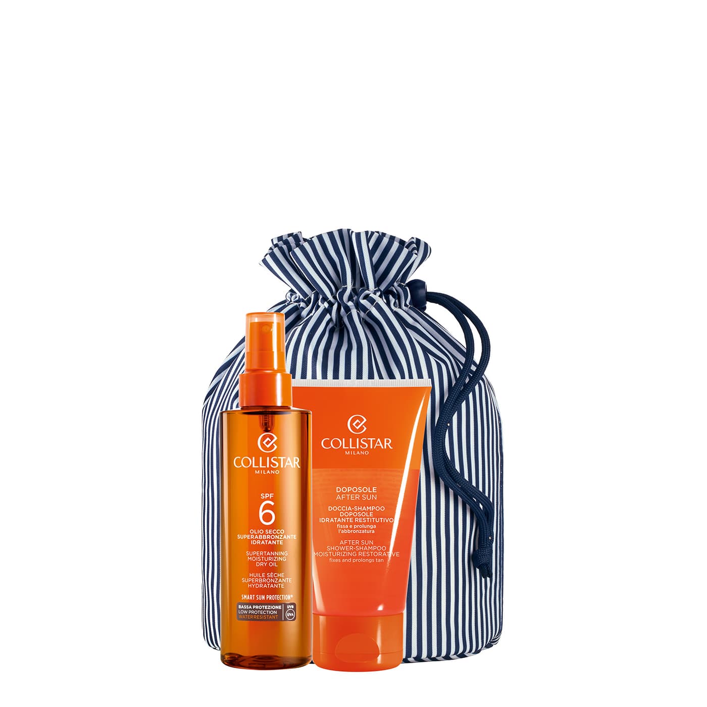 CS Sun - Giftset Supertanning Moisturizing Dry Oil Spf 6