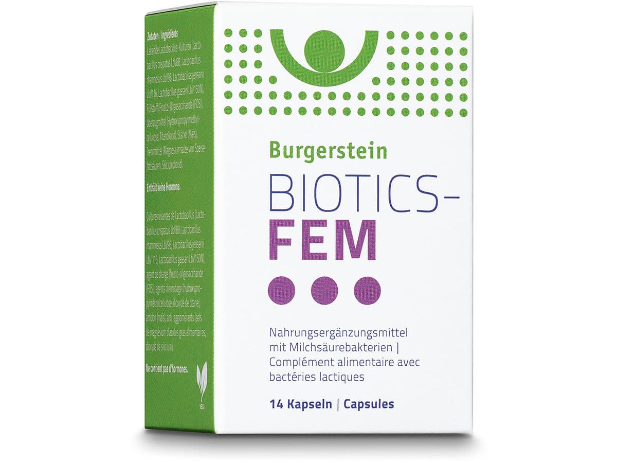 Burgerstein - Biotics-fem Kapseln