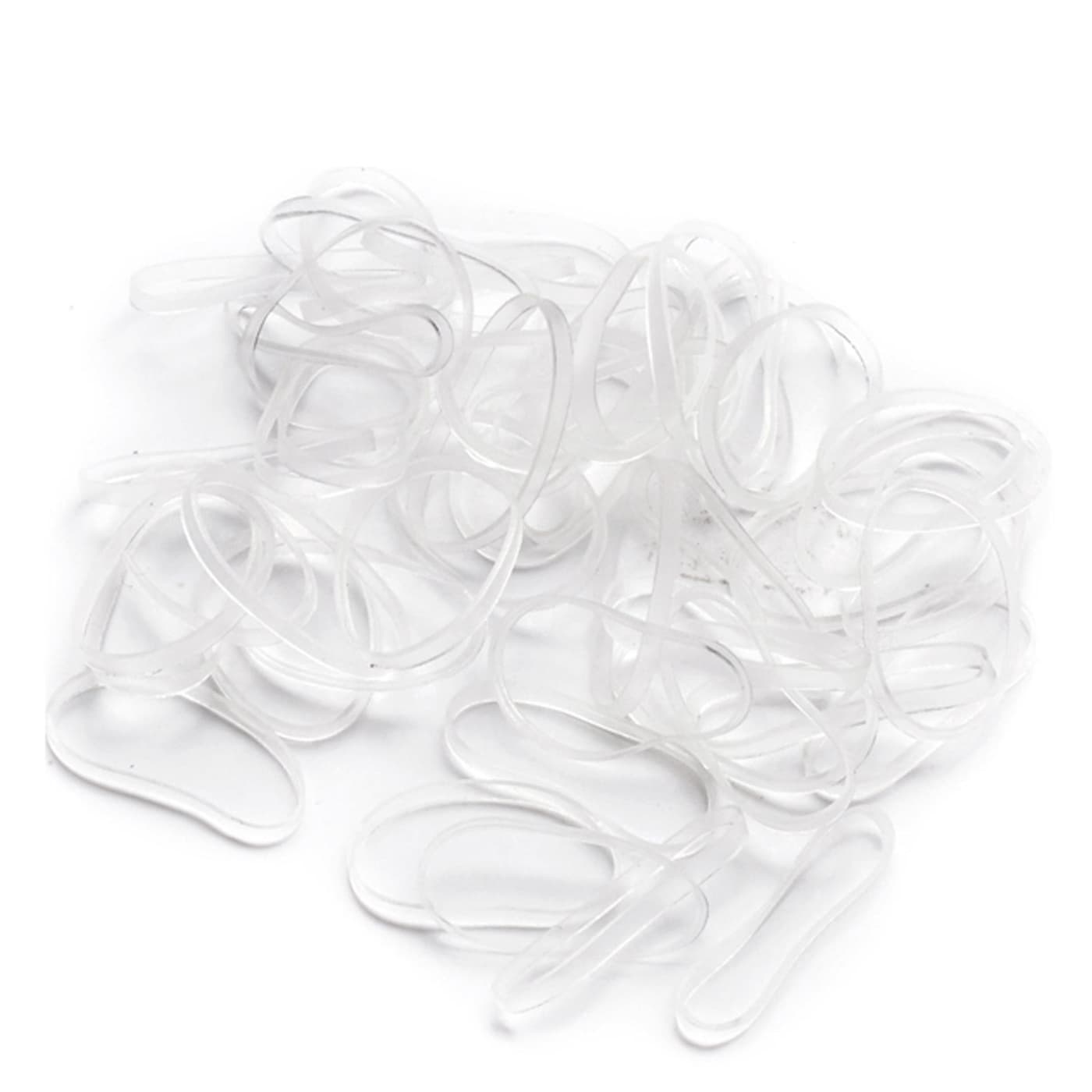 DailyGO - Midi-Haargummi Silikon transparent