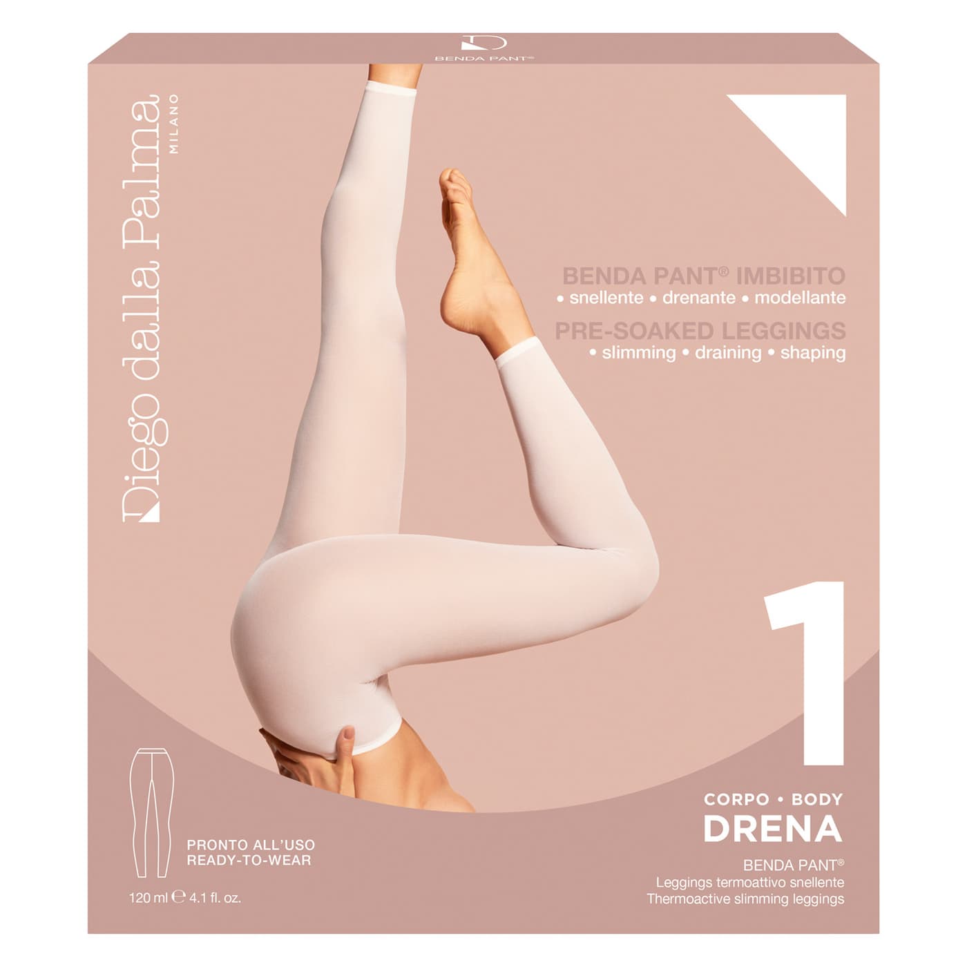 Diego dalla Palma - 1. DRENA BENDA PANT Thermoactive slimming leggings Kit
