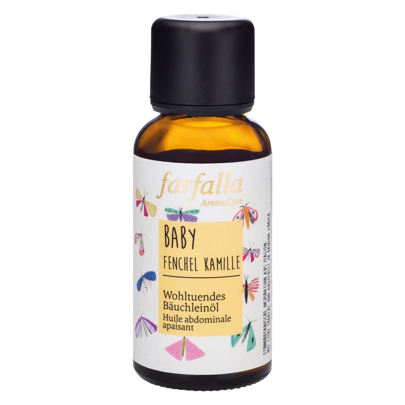 Farfalla Baby - Fenchel Kamille Wohltuendes Bäuchleinöl