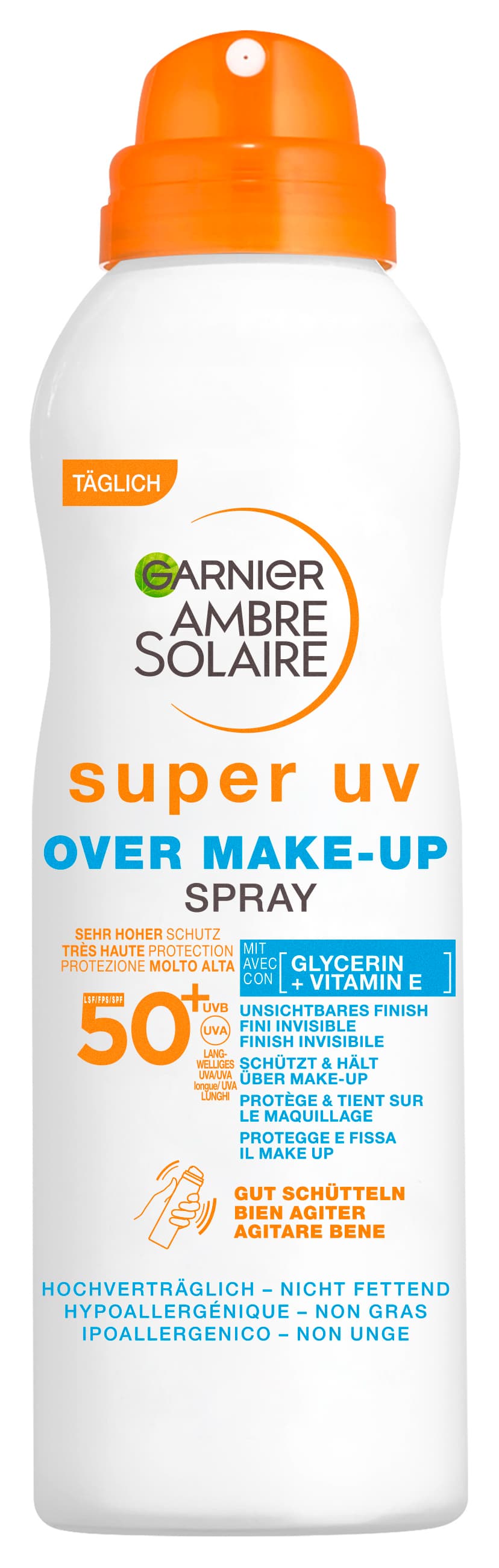 Ambre Solaire - Super Uv Over Make-up Spray Lsf 50+