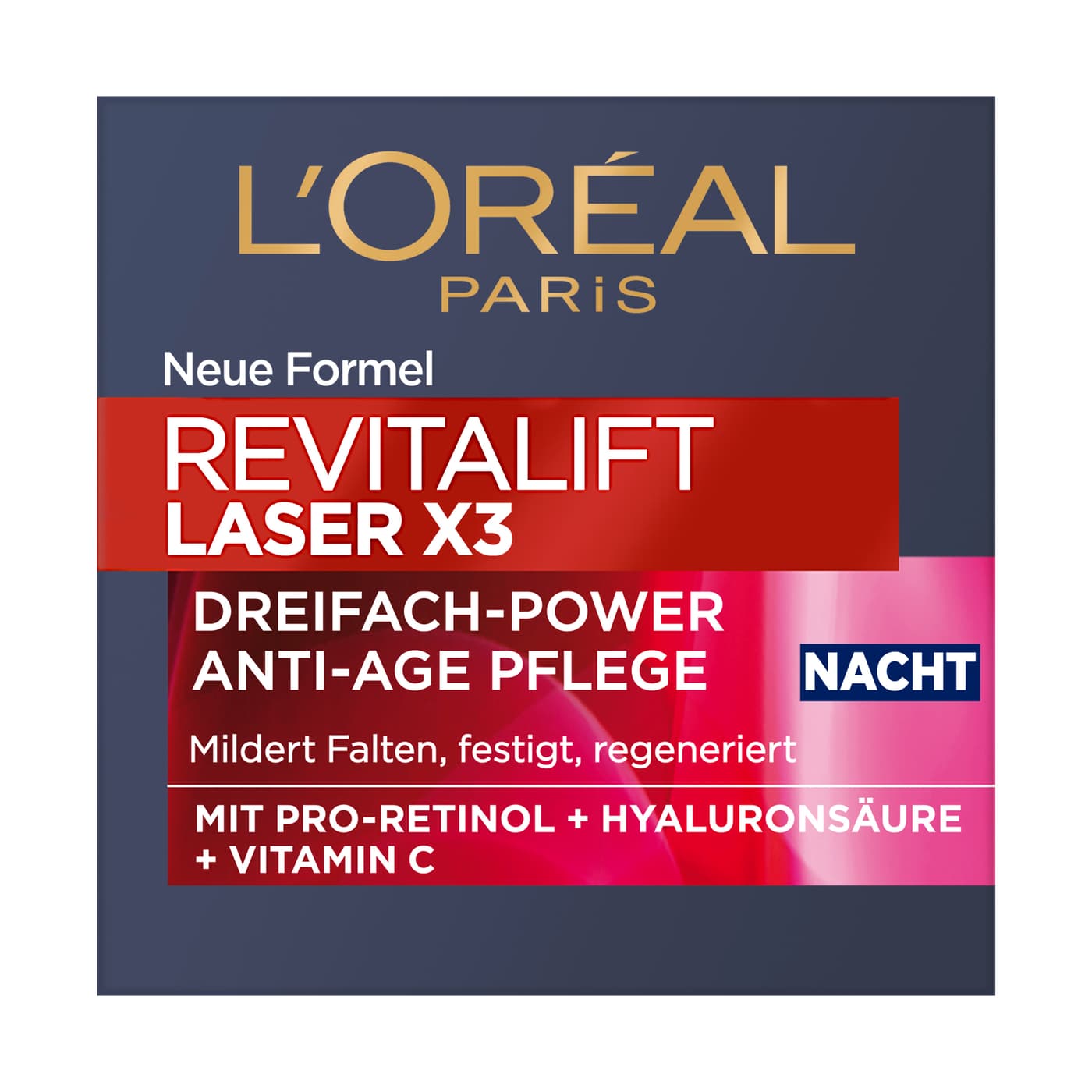 L'Oreal Skincare - Revitalift Laser X3 Dreifach-power Anti-age Pflege Nacht