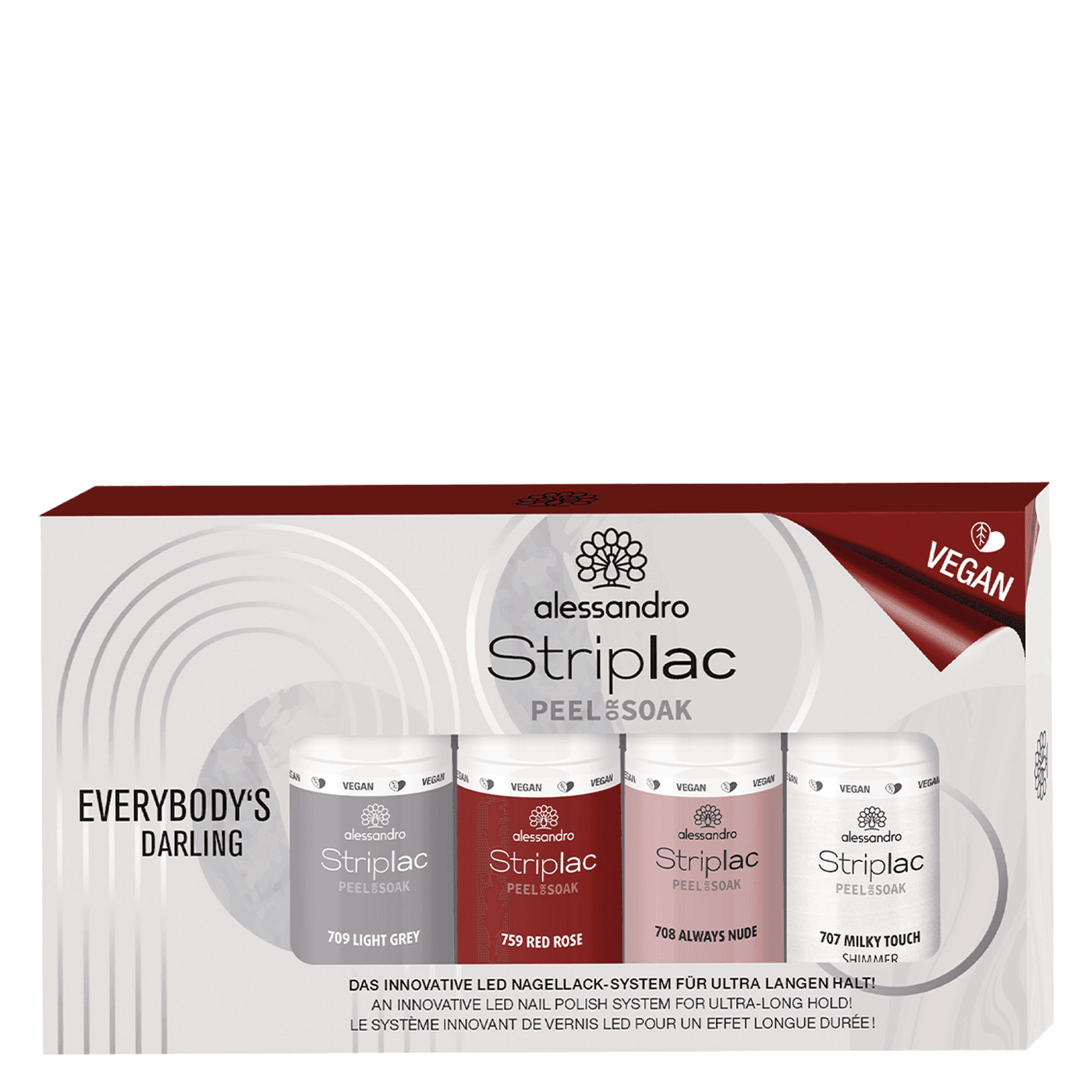 Frozen Beauty - Striplac Peel or Soak Everybody's Darling Set