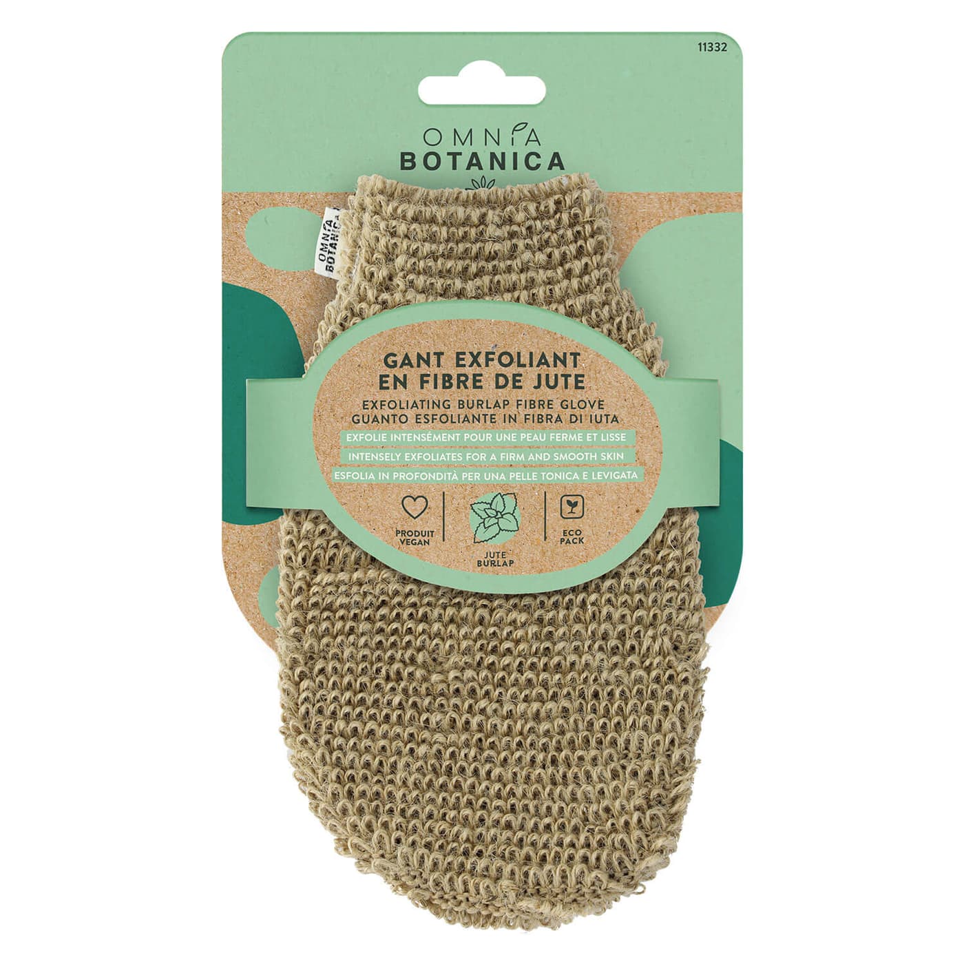 OMNIA BOTANICA - Peelinghandschuh aus Leinen