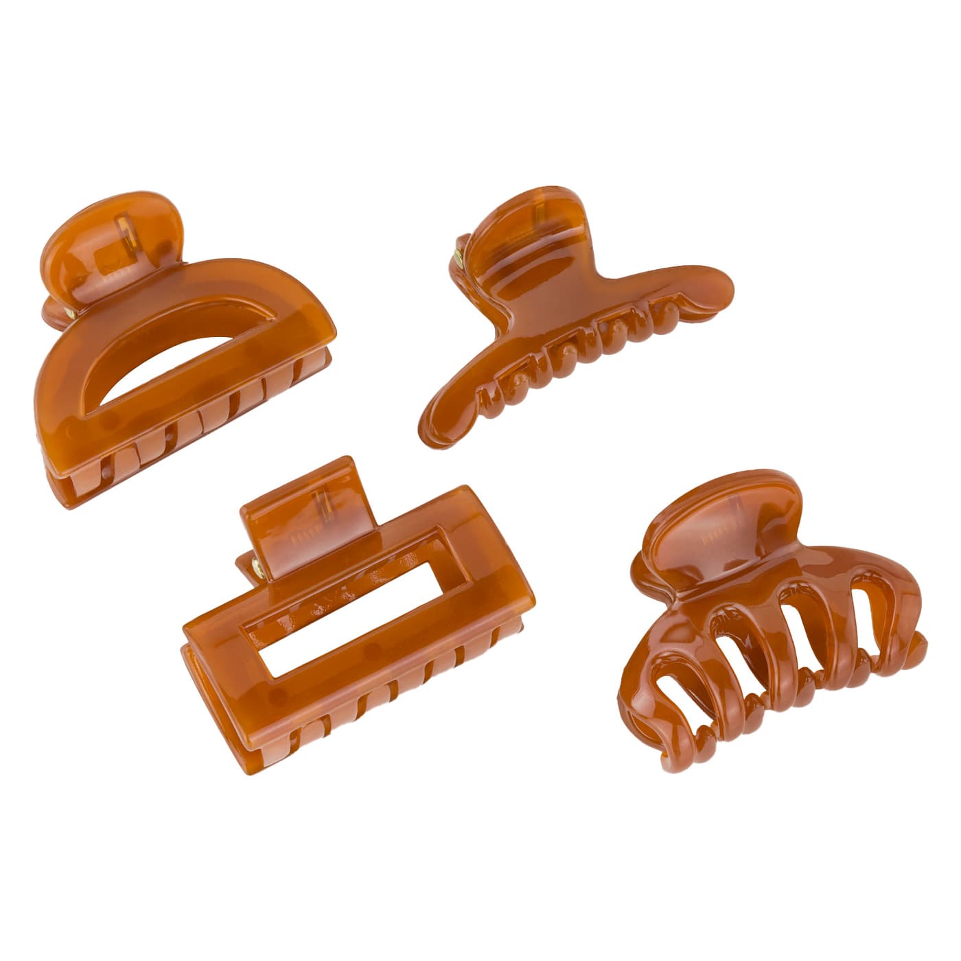TRISA Hair - Small Hair Clips, light brown