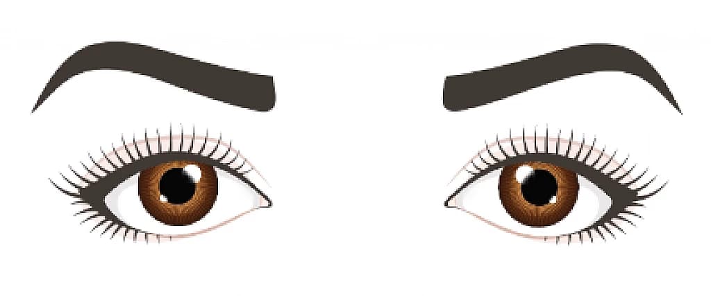 Hängende Augen Make-up