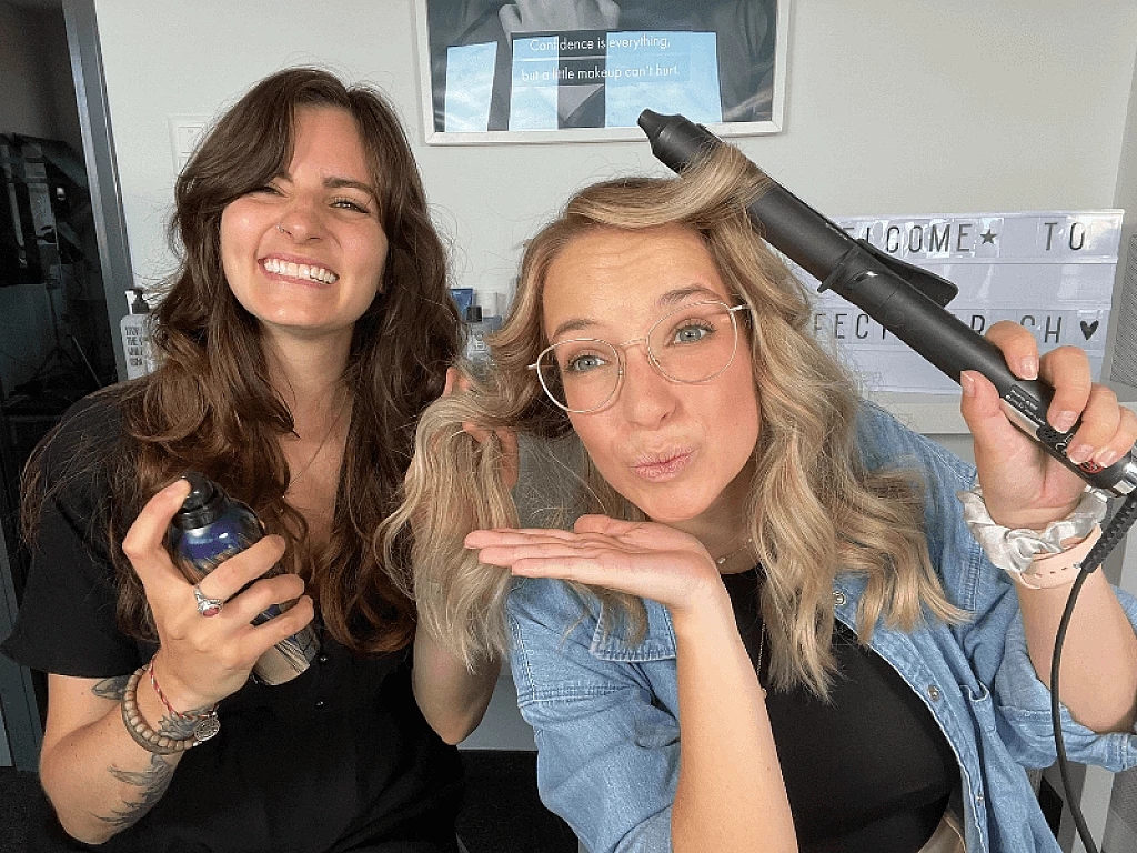 Beach Waves mit dem Lockenstab