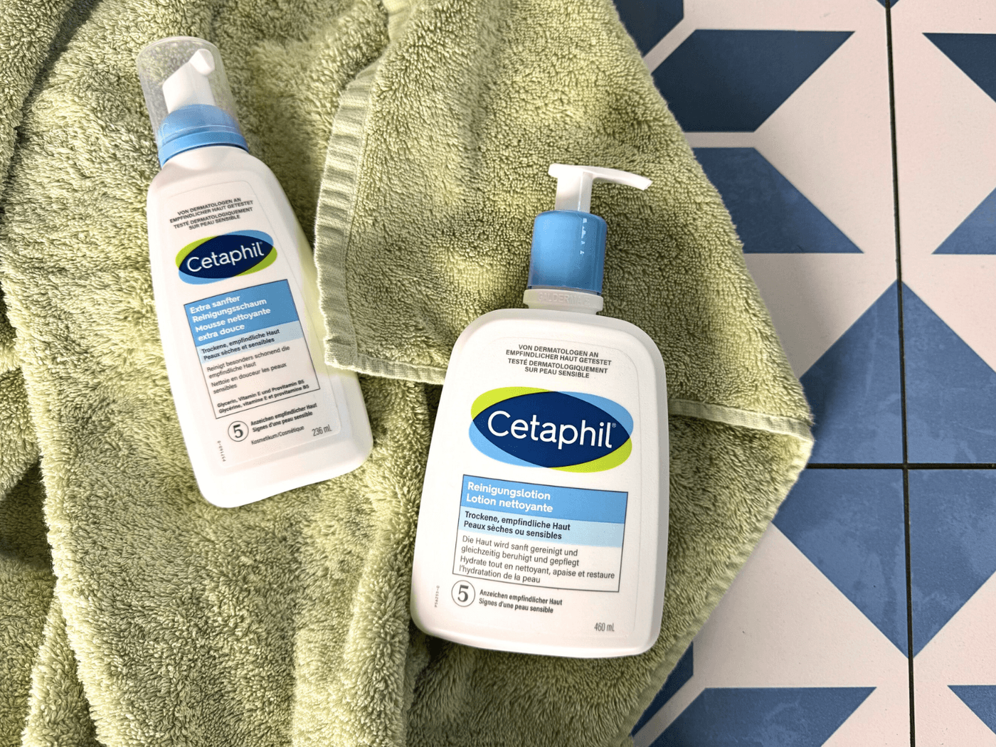 sanfte Reinigung für sensible Haut von Cetaphil