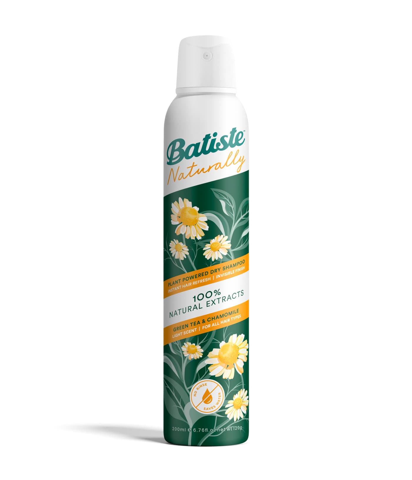 Batiste - Naturally Green Tea&chamomille Trockenshampoo