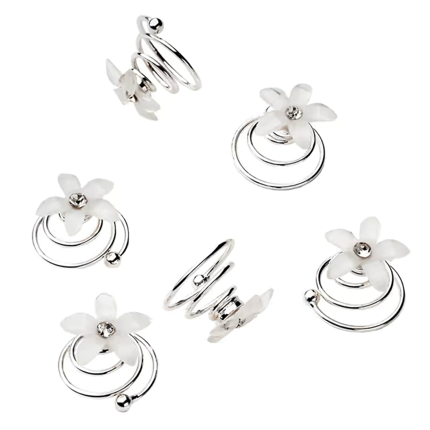 Celebride Curlies Weisse Blumen