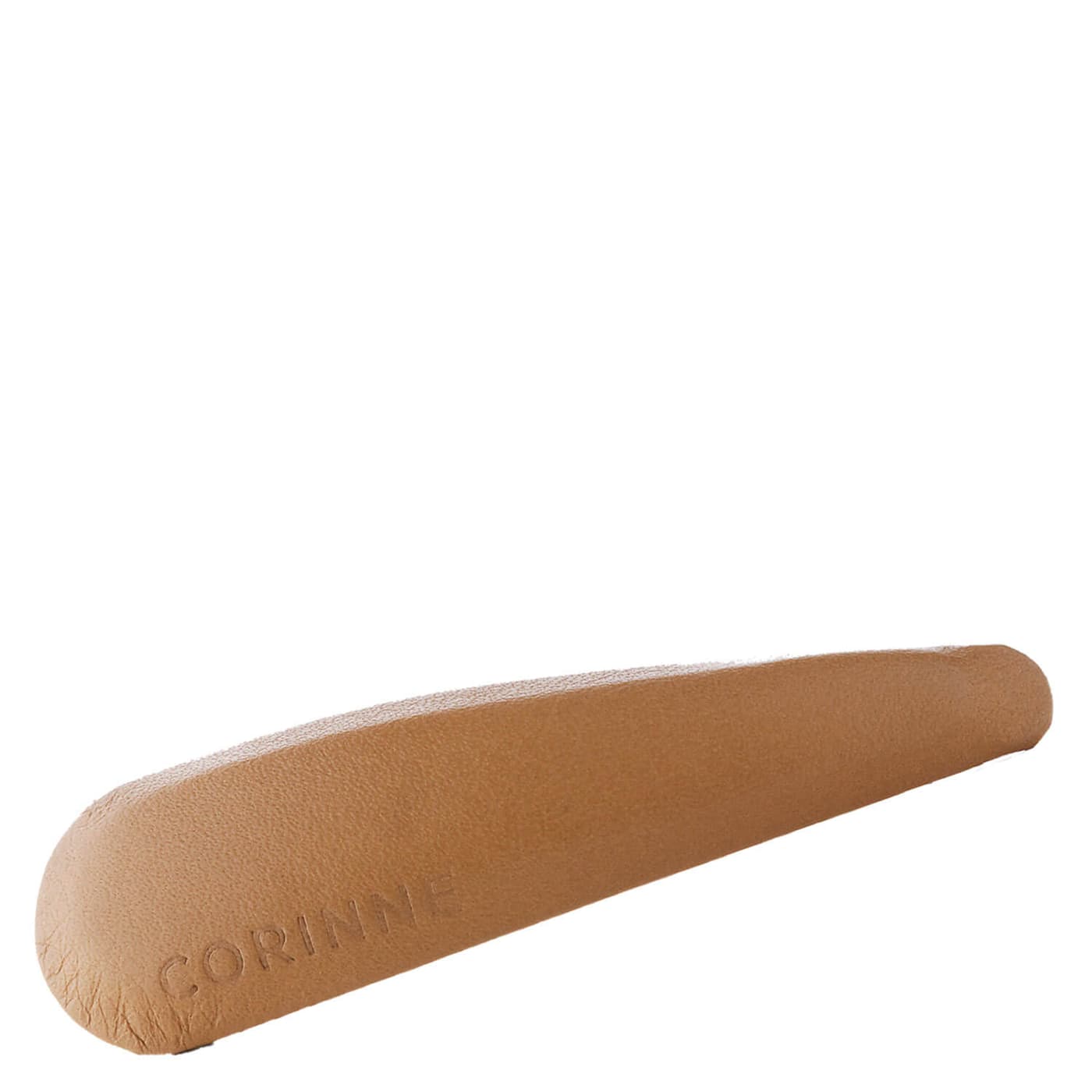 Corinne World - Leather Barette Camel