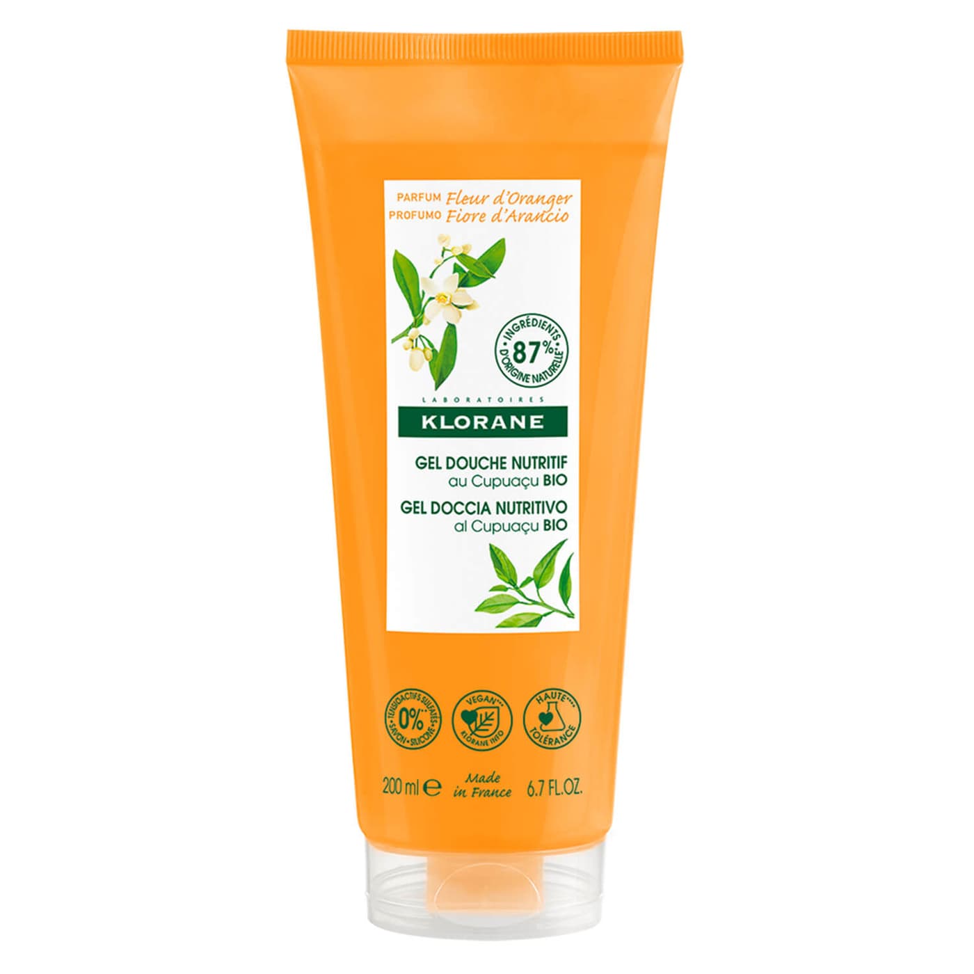 KLORANE Skincare - Duschgel Orangenblüte