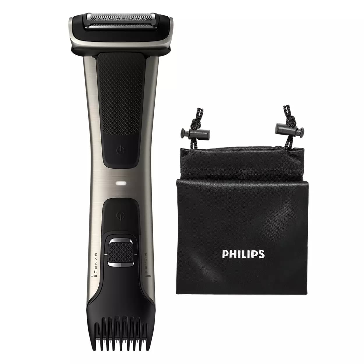 Philips BODYgroom - Series 7000 Wasserfester Trimmer Für Körper Und Intimbereich