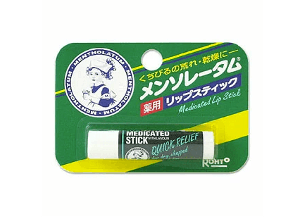 Rohto Pharmaceutical - Mentholatum Medicinal Lip Balm – Menthol