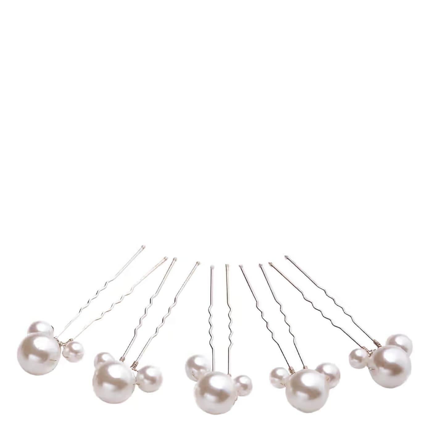 Celebride Haarnadel Mit Drei Verschieden Perlen Gold