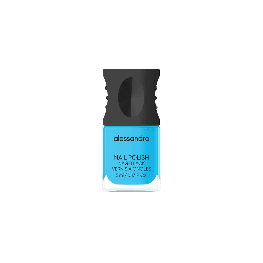 Alessandro Neon Look - Nail Polish Blue Blaze Neon