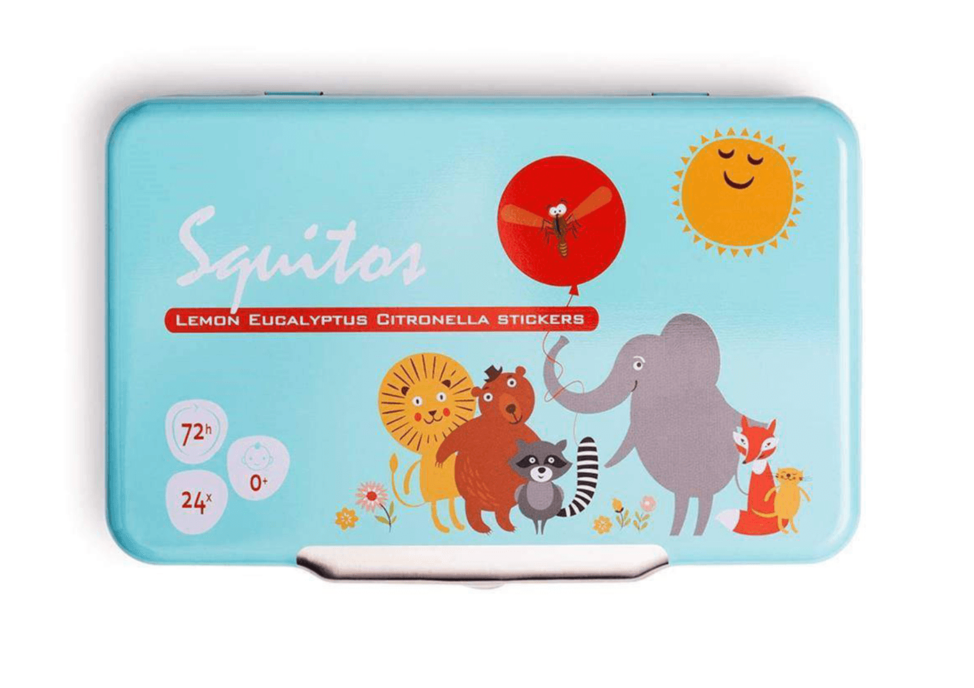 Mückenschutz - Squitos Pflaster Duftaufkleber 24 Stk