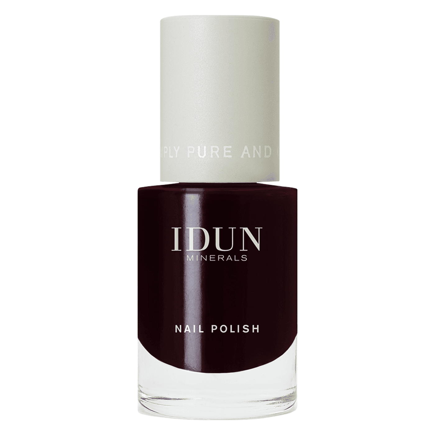 IDUN Nails - Nail Polish Granat Chocolate Brown