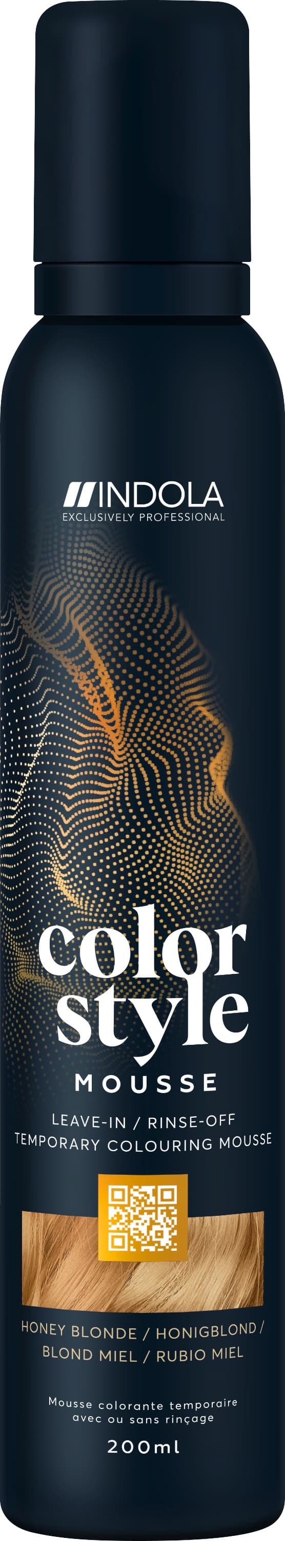 Indola Color - Color Style Mousse Honigblond