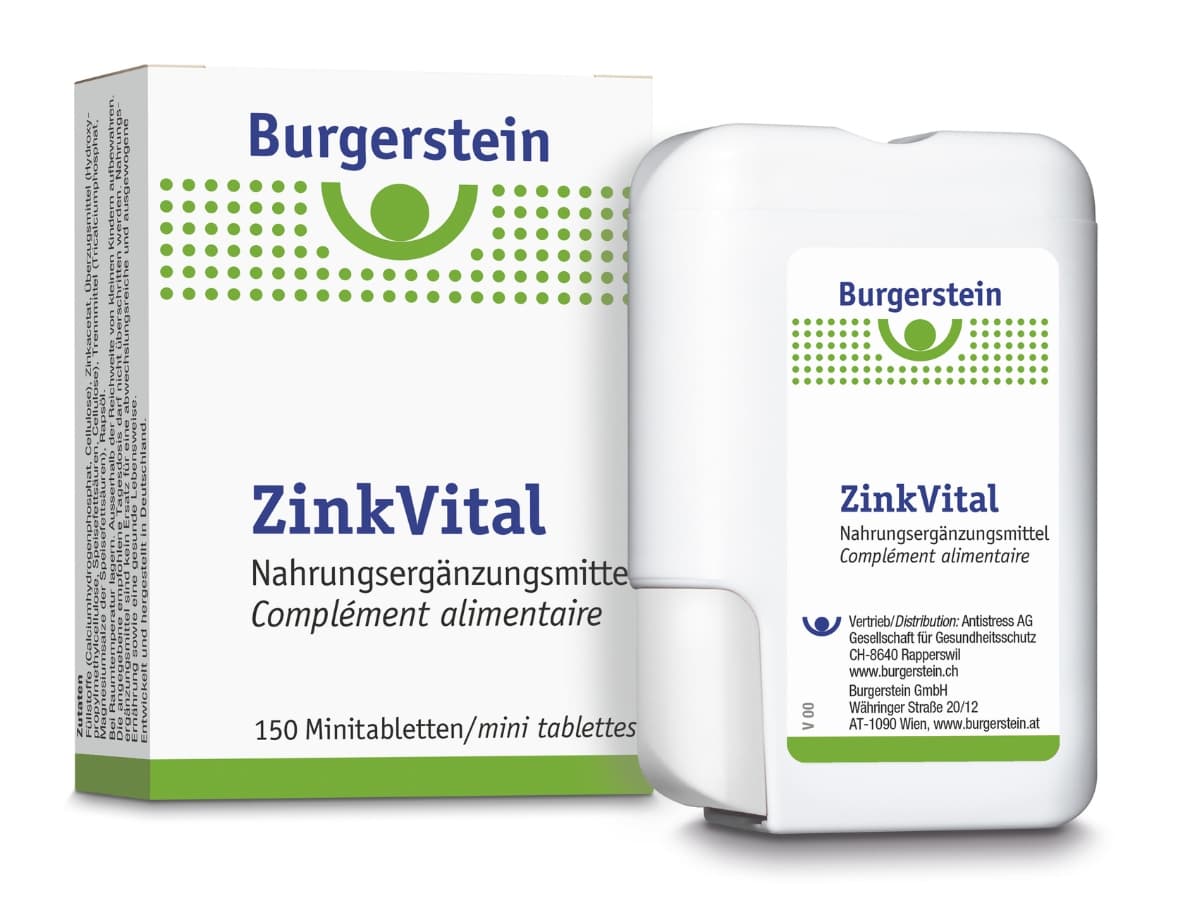 Burgerstein - ZinkVital 5mg Mini Tabletten