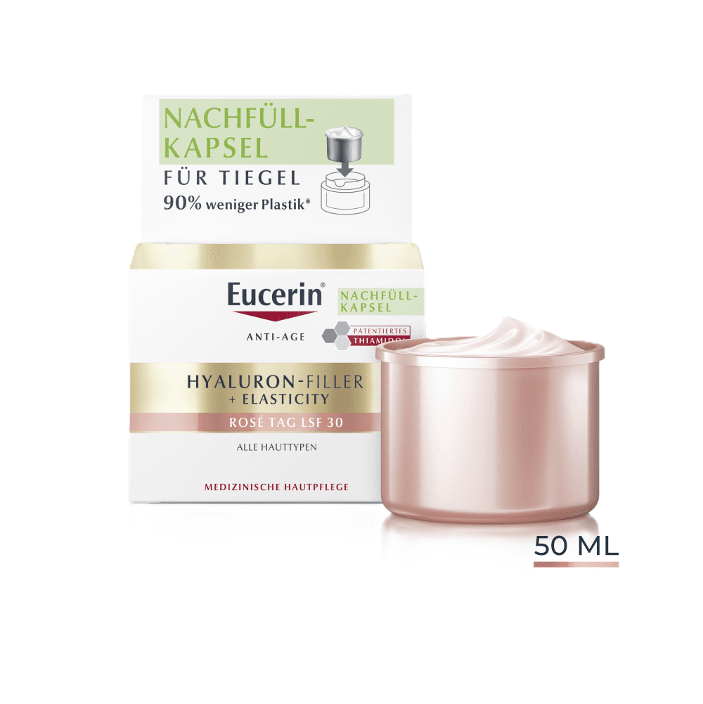 Hyaluron-Filler + Elasticity - Tagespflege Rose Lsf 30 Refill