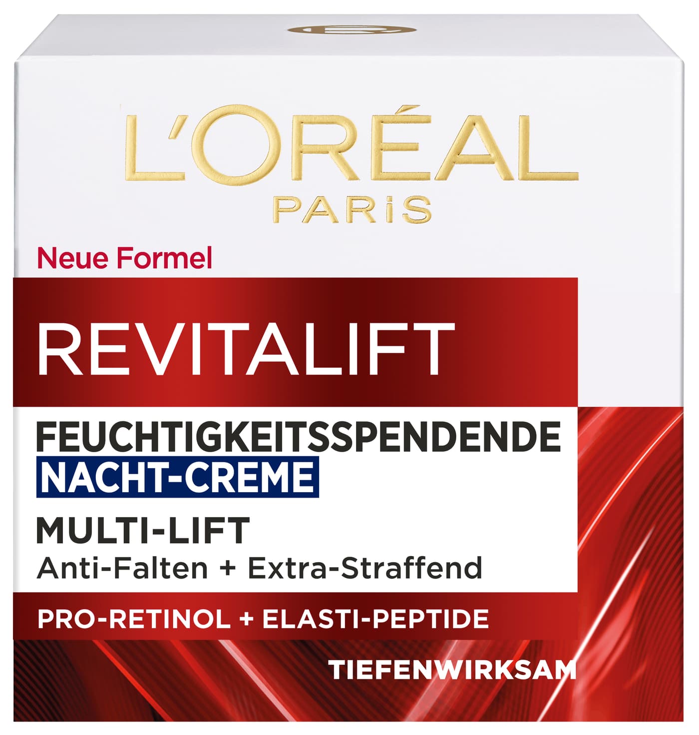 L'Oreal Skincare - Revitalift Nachtpflege, Mit Pro-elastin Und Aprikosenkernöl, Glättet Falten über