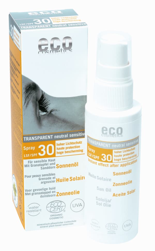 Eco Cosmetics - Sonnenöl Spray LSF30