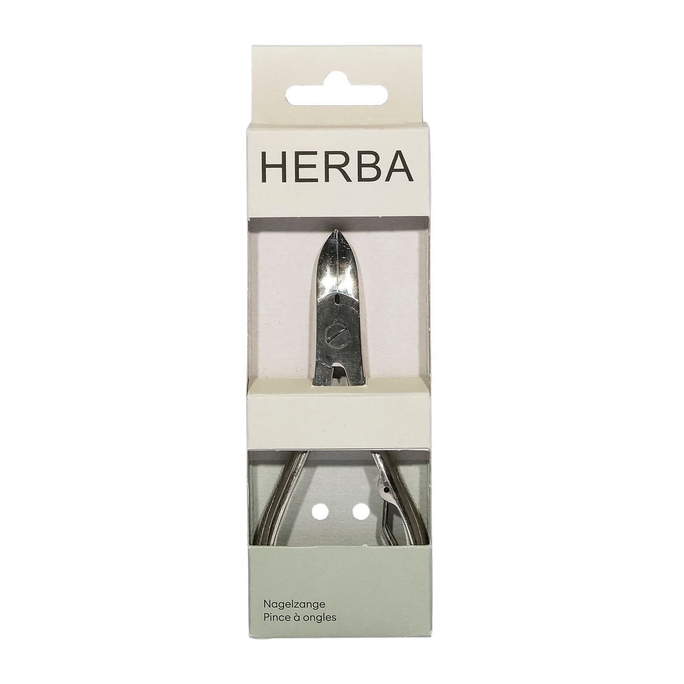 Herba - Nagelzange vernickelt 12 cm