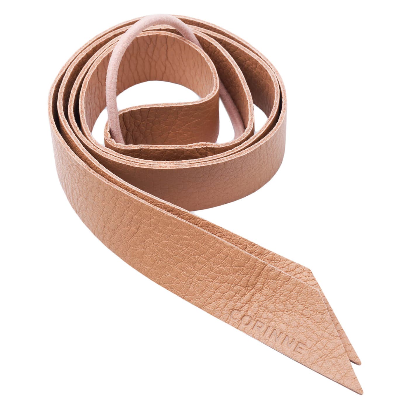 Corinne World - Leather Band Long Camel