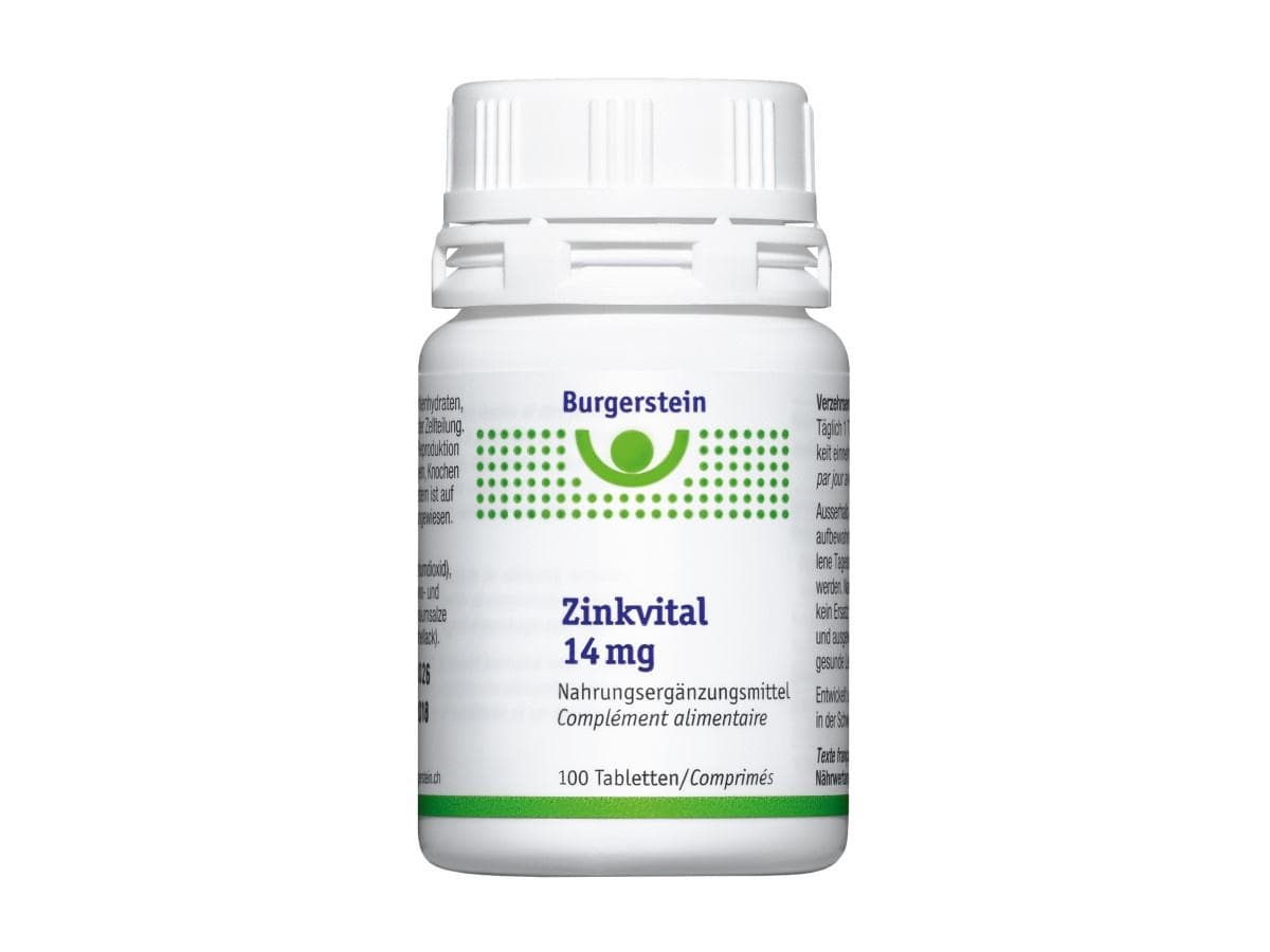 Burgerstein - Zinkvital 14 Mg