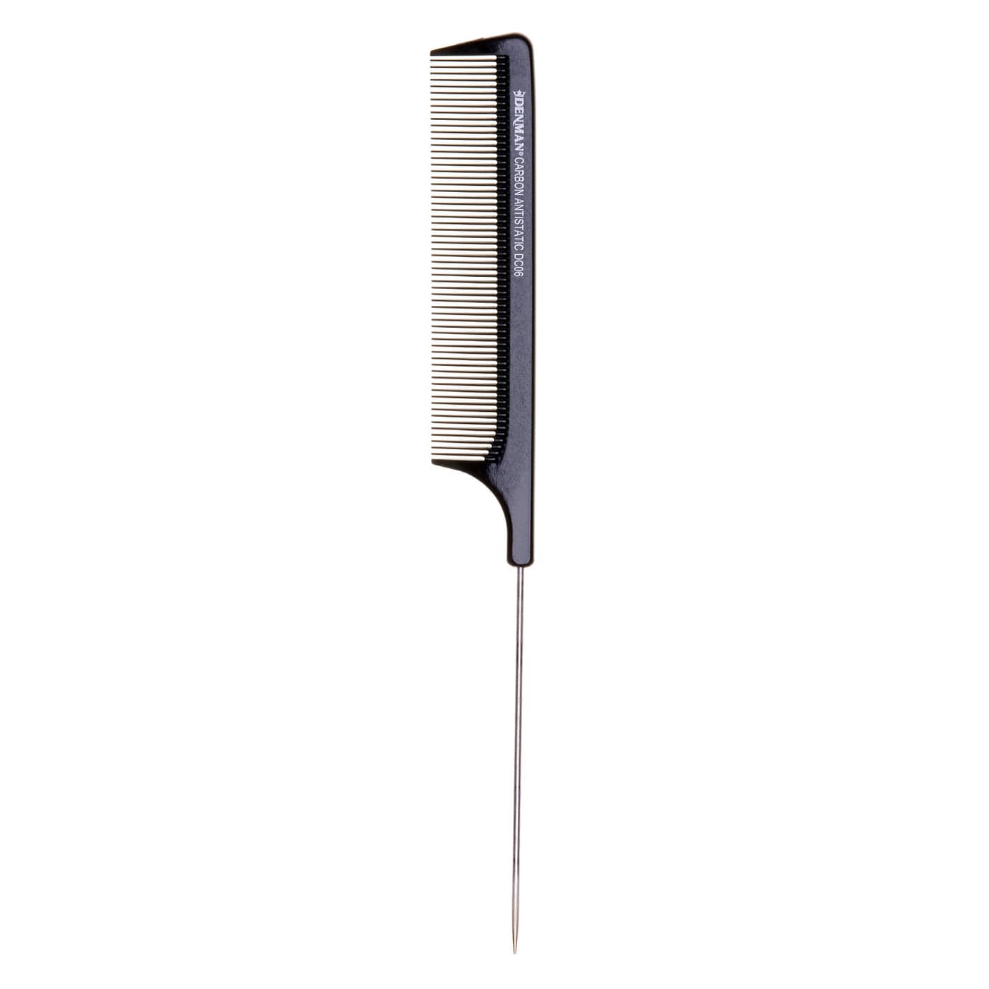 Denman - Carbon Metal Needle Comb DC6