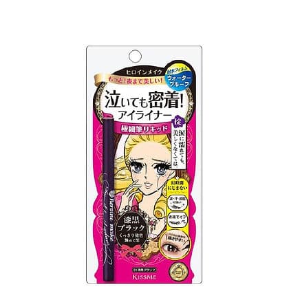 KISSME Heroine - Make Smooth Waterproof Liquid Eyeliner Jet Black