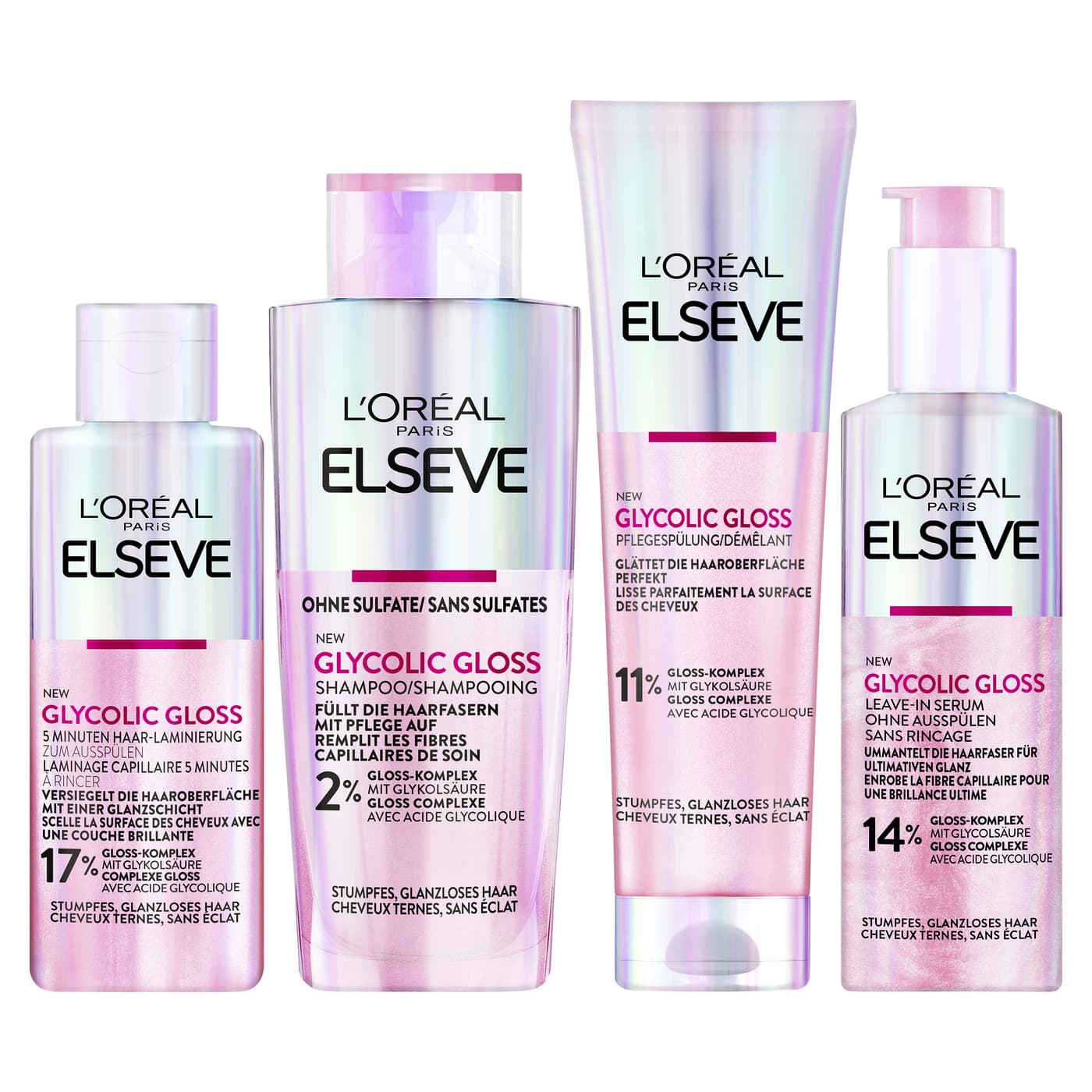LOréal Elseve Haircare - Glycolic Gloss Set