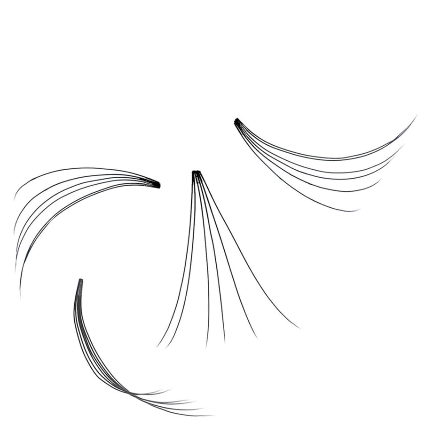 Artdeco Lashes - Permanent Lashes Short Natural Black 6