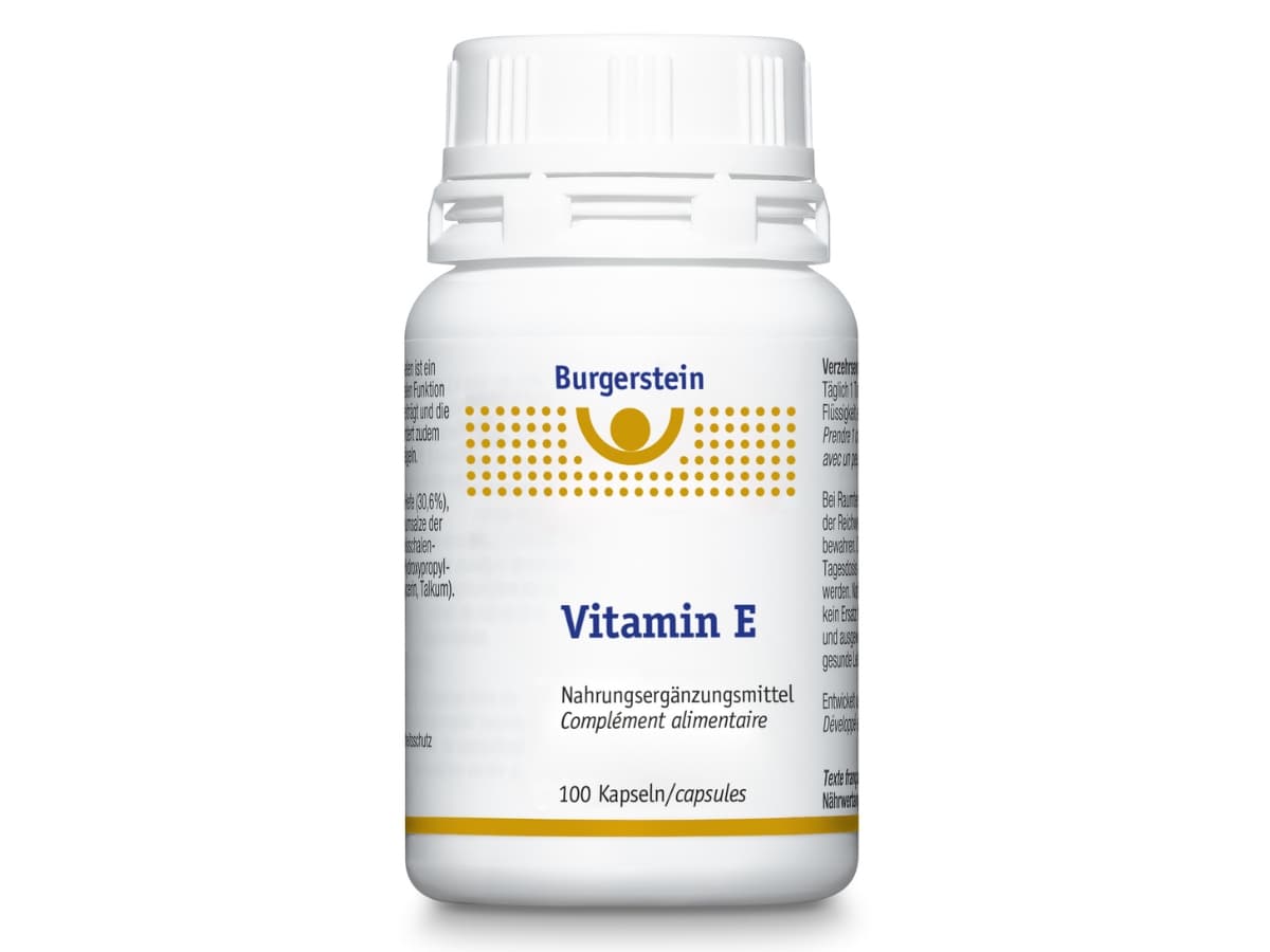 Burgerstein - Vitamin E Kapseln