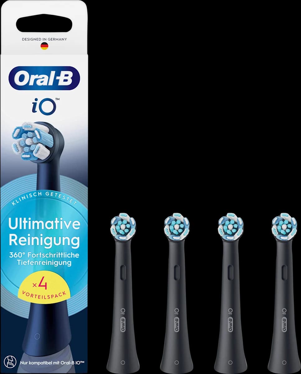 Oral B - Aufsteckbürsten Io Ultimative Reinigung Schwarz