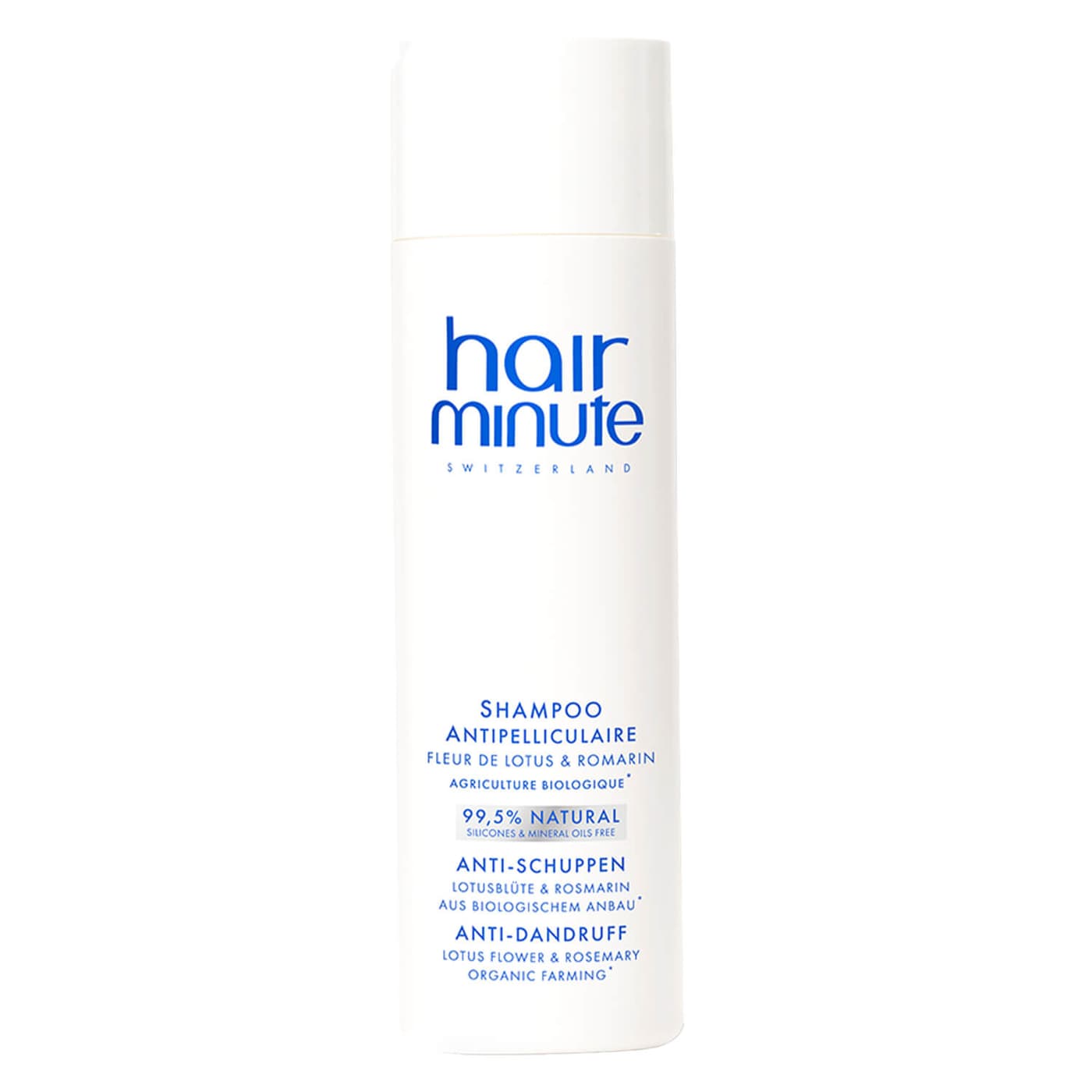 hairminute - Anti-Schuppen Shampoo Lotusblüte & Rosmarin