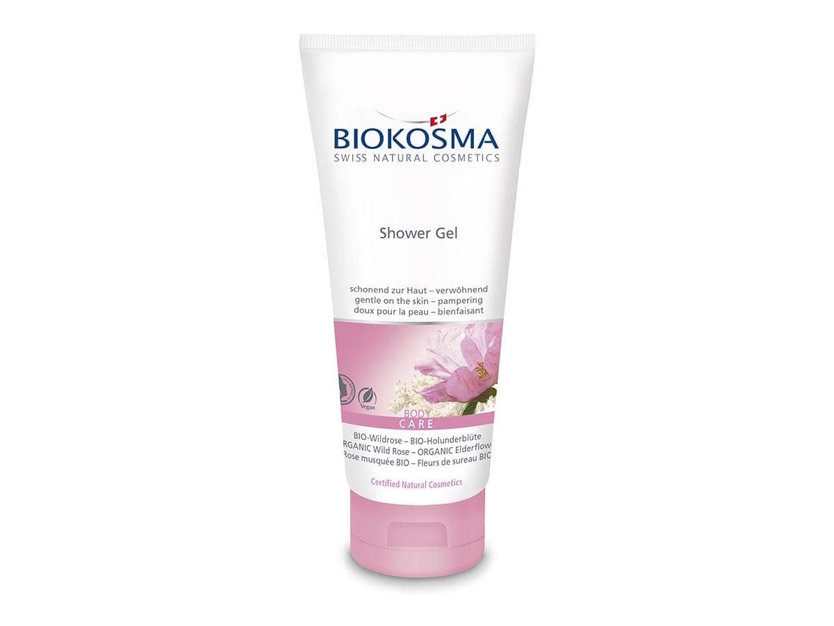Biokosma - Shower Gel Bio Wildrose Und Bio Holunderblüte
