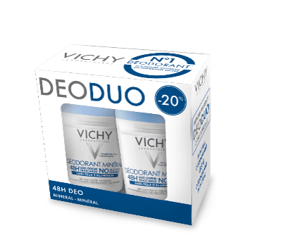 Vichy Deo - Deo Mineral 48h Roll On Duo