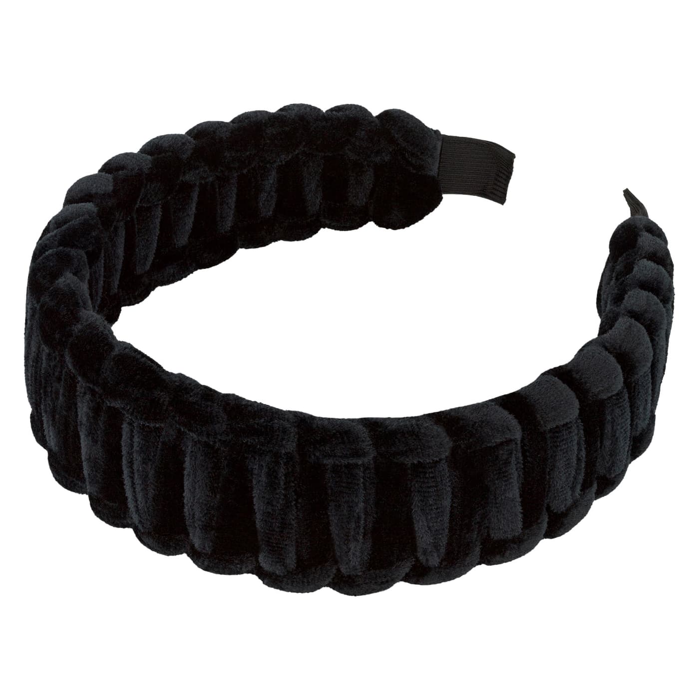TRISA Hair - Velvet Hairband Black
