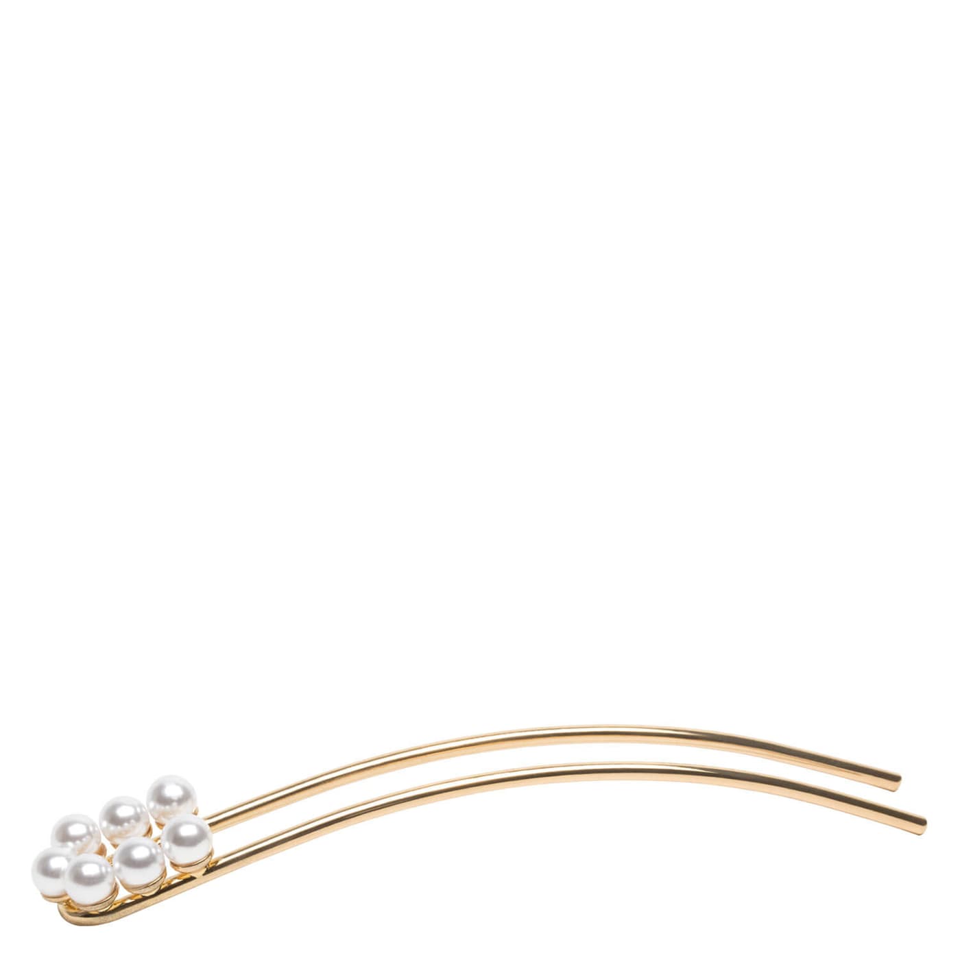 Corinne World - Hairpin 7 Pearls Light Gold