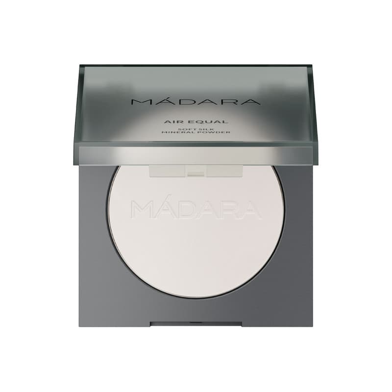 MÁDARA Teint - AIR EQUAL Soft Silk Mineralpuder, #0 TRANSLUCENT