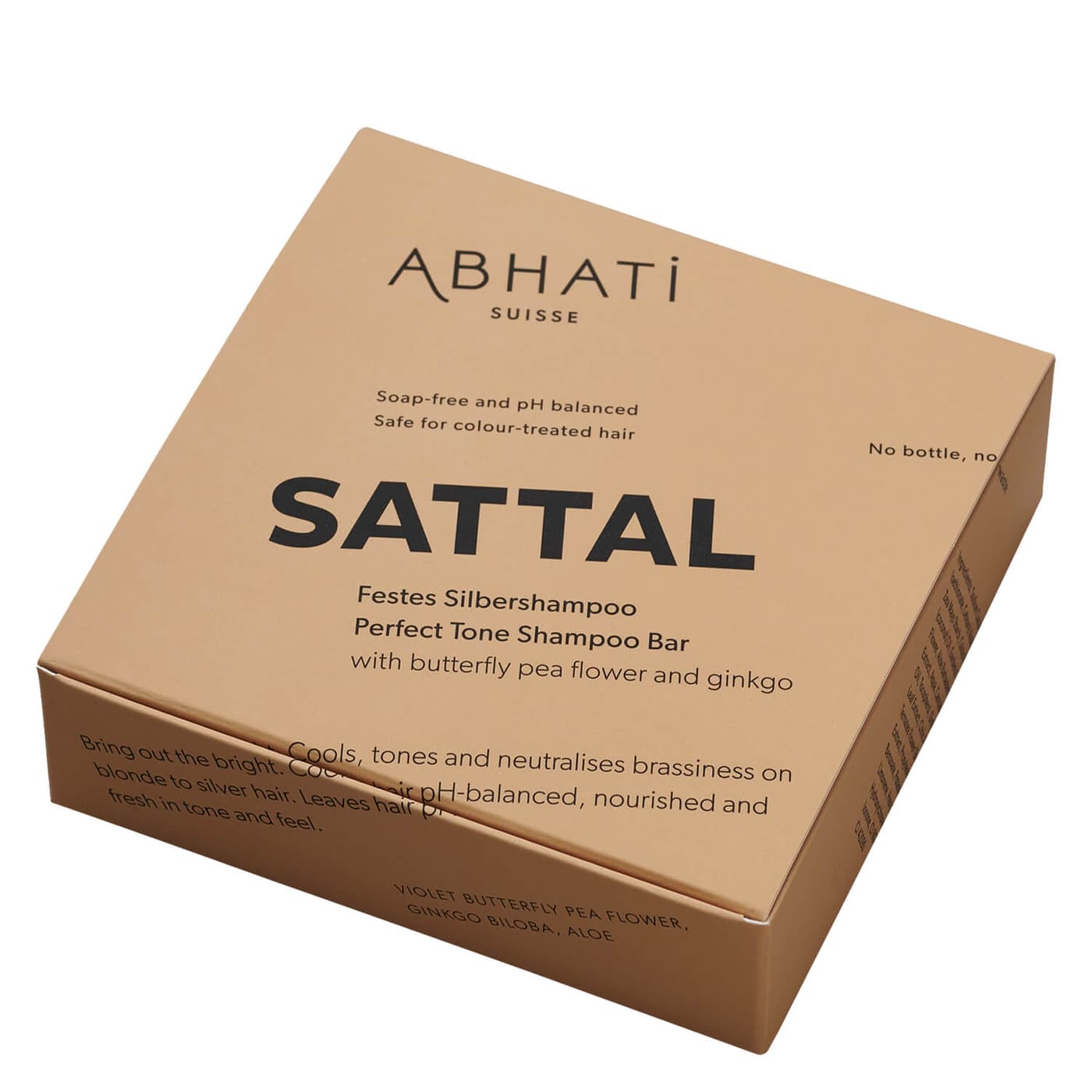 ABHATI Suisse - Sattal Perfect Tone Silber Shampoo Bar