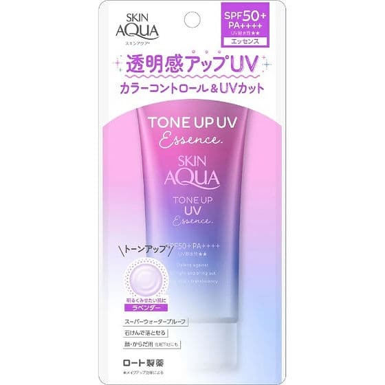 Rohto Pharmaceutical - Skin Aqua Tone Up UV Essence Sunscreen, SPF 50+ / PA++++ Color Control