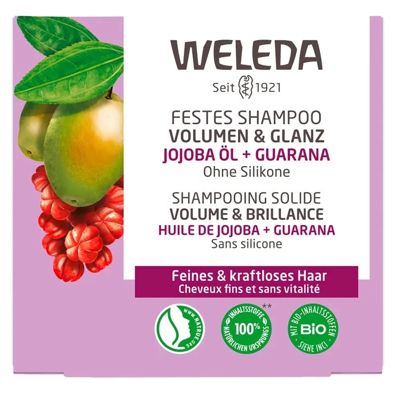 Weleda - Festes Shampoo Volumen & Glanz