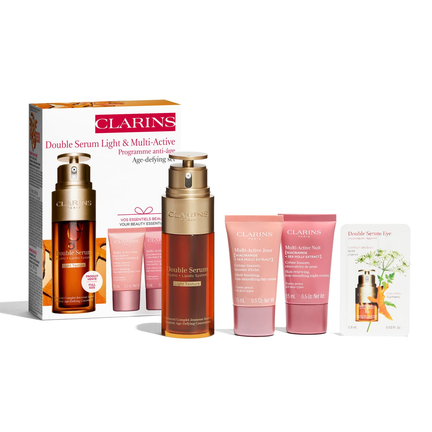 Clarins Skin - Double Serum & Multi-Active Anti-Aging-Set